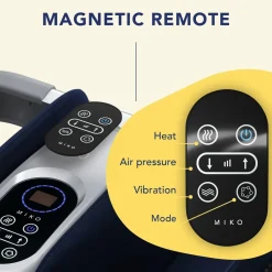 Miko Foot and Leg Massager with Heat, Compression Massage