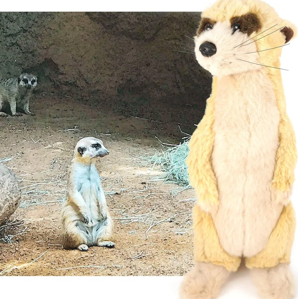 Mimi The Meerkat - 10 Inch Stuffed Animal Plush - by Tiger Tale Toys