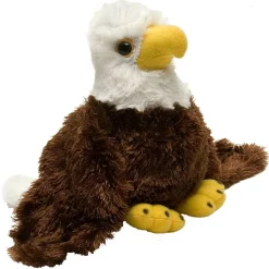 Mini Bald Eagle Stuffed Animal - 7"