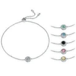 Moissanite Halo Jewelry 1ct Center Stone, 925 Sterling Silver Colors Available!