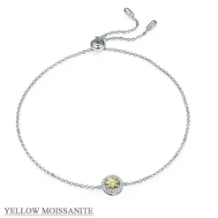 Moissanite Halo Jewelry 1ct Center Stone, 925 Sterling Silver Colors Available!