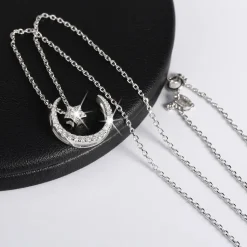 Moon & Star Necklace