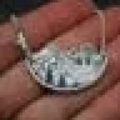 Mountain Spoon-Type Wrap Around Rings and Mountain Necklaces