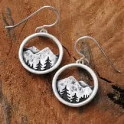 Mountain Spoon-Type Wrap Around Rings and Mountain Necklaces