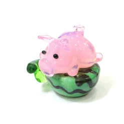 Murano Blown Glass Piggy Assortment Medium
