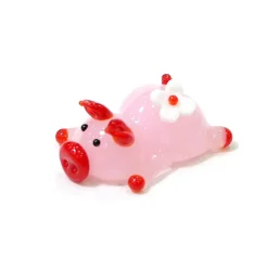 Murano Blown Glass Piggy Assortment Medium