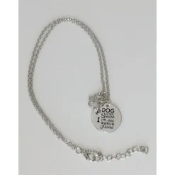 My Dog Isn't Spoiled I'm Just Well Trained Dog Lover's Necklace and Keychain