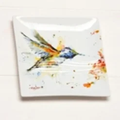 Nature & Bird Snack Plates Collection - by Artist Dean Crouser -Magnificent! *