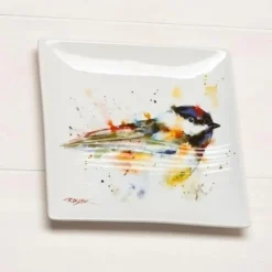 Nature & Bird Snack Plates Collection - by Artist Dean Crouser -Magnificent! *
