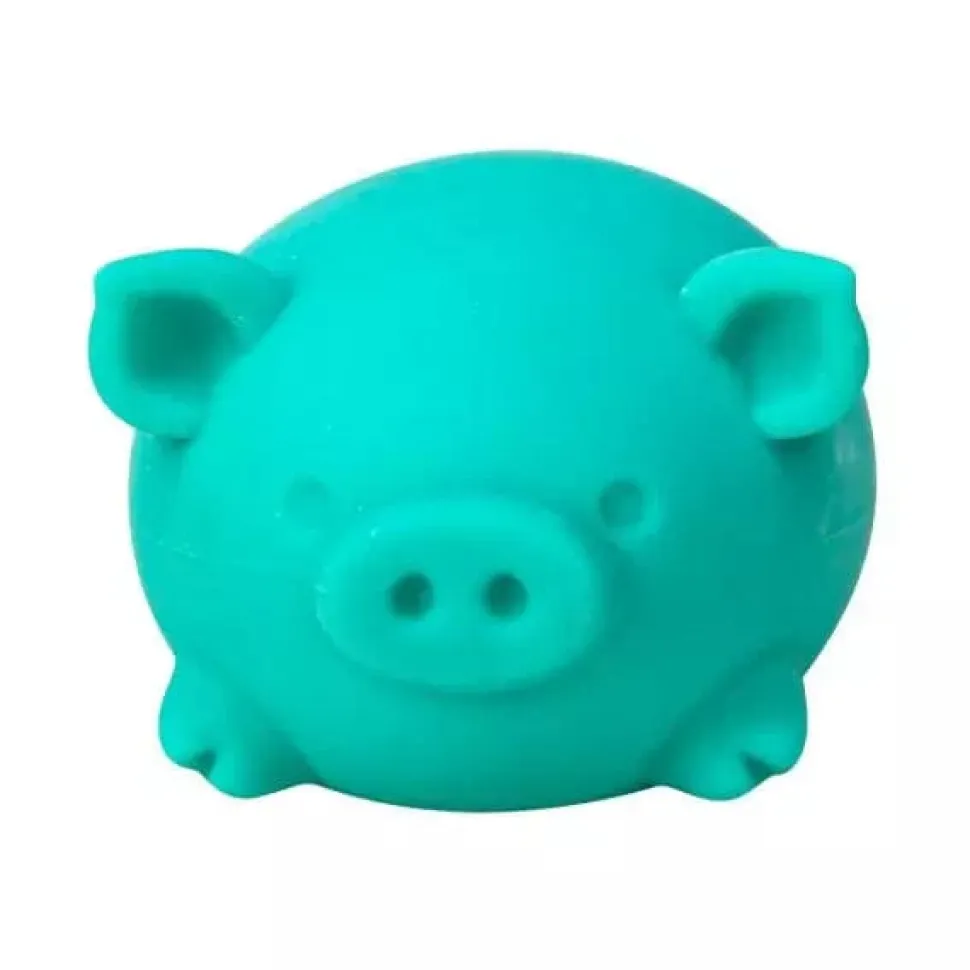 NeeDoh the Groovy Glob Piggy Stress Ball - Dig' It Pig for those with ADD, ADHD, OCD, Autism, and anxiety