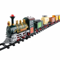 Northlight Ready to Play Animated Continental Express (18 Pieces) Battery Powered Model Train Set