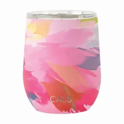 Paint Me Pink CAUS Watercolor Tumblers-Helps Rescued Animals!