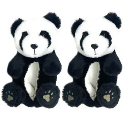 Panda Plush Slippers- CUTEST Fluffy House Slippers COZY