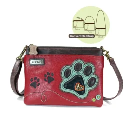 Paw Print Mini Crossbody by Chala Vegan 3 Colors!