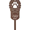 Pawprint On My Heart Memorial Garden Stake*