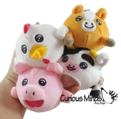 PBJ's Plush Ball Jelly Barnyard Animals