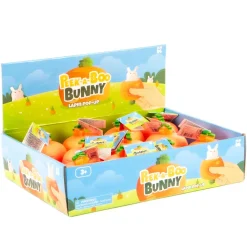 Peek A Boo Bunny in Carrot Pop Up Sensory Toy