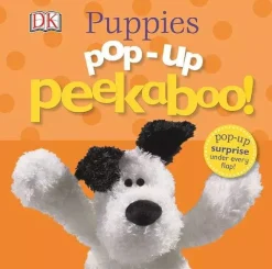 Peek A Boo Puppies Pop Up Board Book for Kids