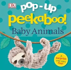 Peek-A-Boos Pop Up Baby Animals Book for Kids