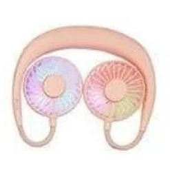 Personal Cooling Fan Neck Fan With Illumination and Aromatherapy Capable