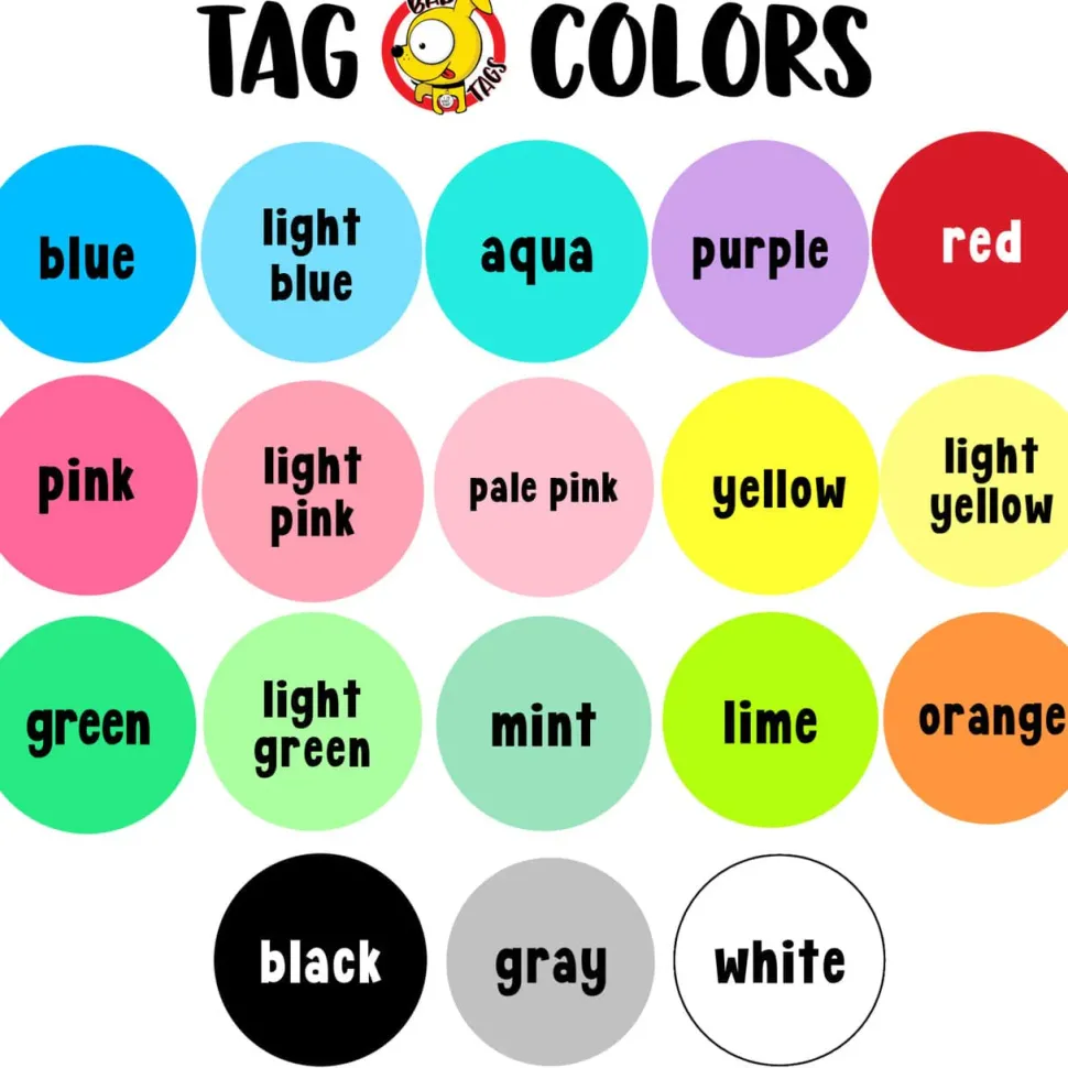 Pet Dog Tags Made in the USA, Recycled Metal, Glow in Dark, Waterproof *