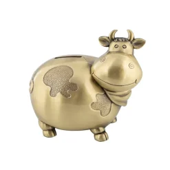 Pewter Pig & Cow Piggy Coin Banks-Unique and CUTE! ONLY at TPP!