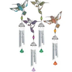 Pewterworks Hummingbirds Chimes*