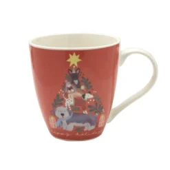 Pfaltzgraff Holiday Dog Christmas Tree 18OZ Mug Gift for Dog Lovers!