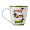 Pfaltzgraff Very Merry Christmas Dachshund 18oz Mug