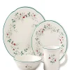 Pfaltzgraff Winterberry 16-Piece Dinnerware Set, Service for 4 Holiday Classic Collection