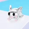 Pig Charms, Pandora Style! Thug Pig, Love You Pig and more! Sterling Silver with CZ