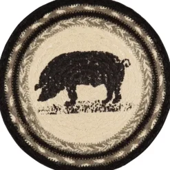 Pig, Chicken, or Cow Jute Farmhouse Trivets Country Charm