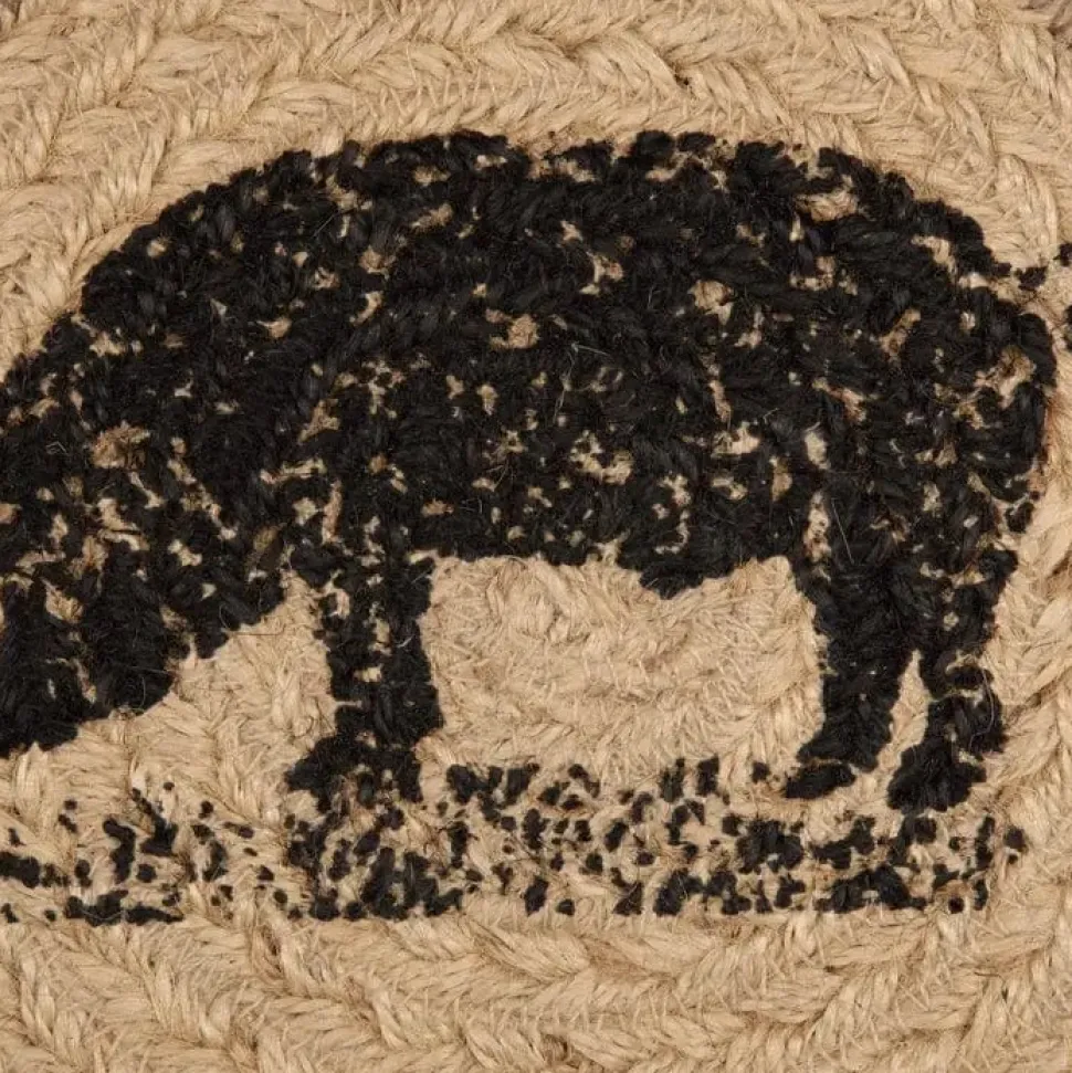 Pig, Chicken, or Cow Jute Farmhouse Trivets Country Charm