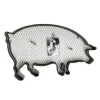 Pig Chicken Wire Wall Memo Holder Animals-So Cute! *