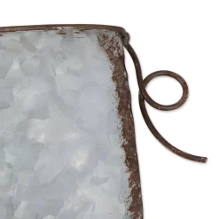 Pig Galvanized Wall Planter