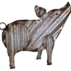 Pig Metal Art 4 Styles! Pig Lovers, Farm or Country Decor Jackpot! *