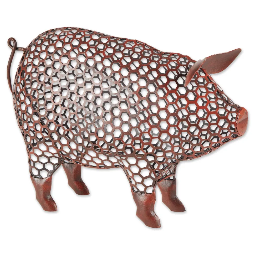 Pig Sculpture Chicken Wire Look*