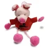 Piggy And Cow Cute String Legs Cat Toy's