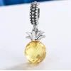 Pineapple Pandora style Charm 925 Sterling Silver