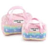 Pink Ombre Chewy Vuiton Handbag Dog Toy