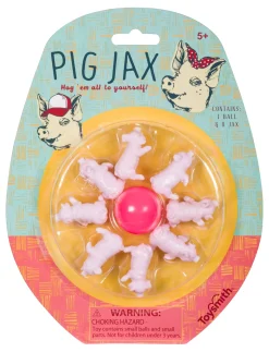 Pink Pig Jax Game - New Twist On Traditional Jax