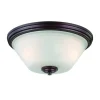 Pittman 2-Lght Ceiling Lamp Sienna Bz