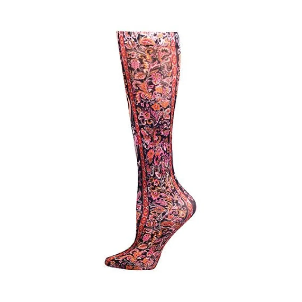 Plus Size Pretty Compression Socks, Look Cute while helping rescued animals!