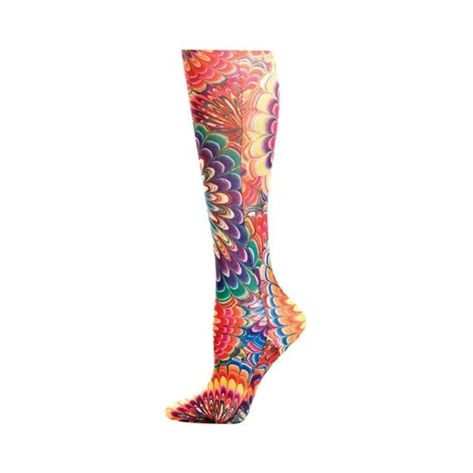 Plus Size Pretty Compression Socks, Look Cute while helping rescued animals!