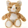 Plush Bean Bag Floppy Tabby Kitten for Toddlers