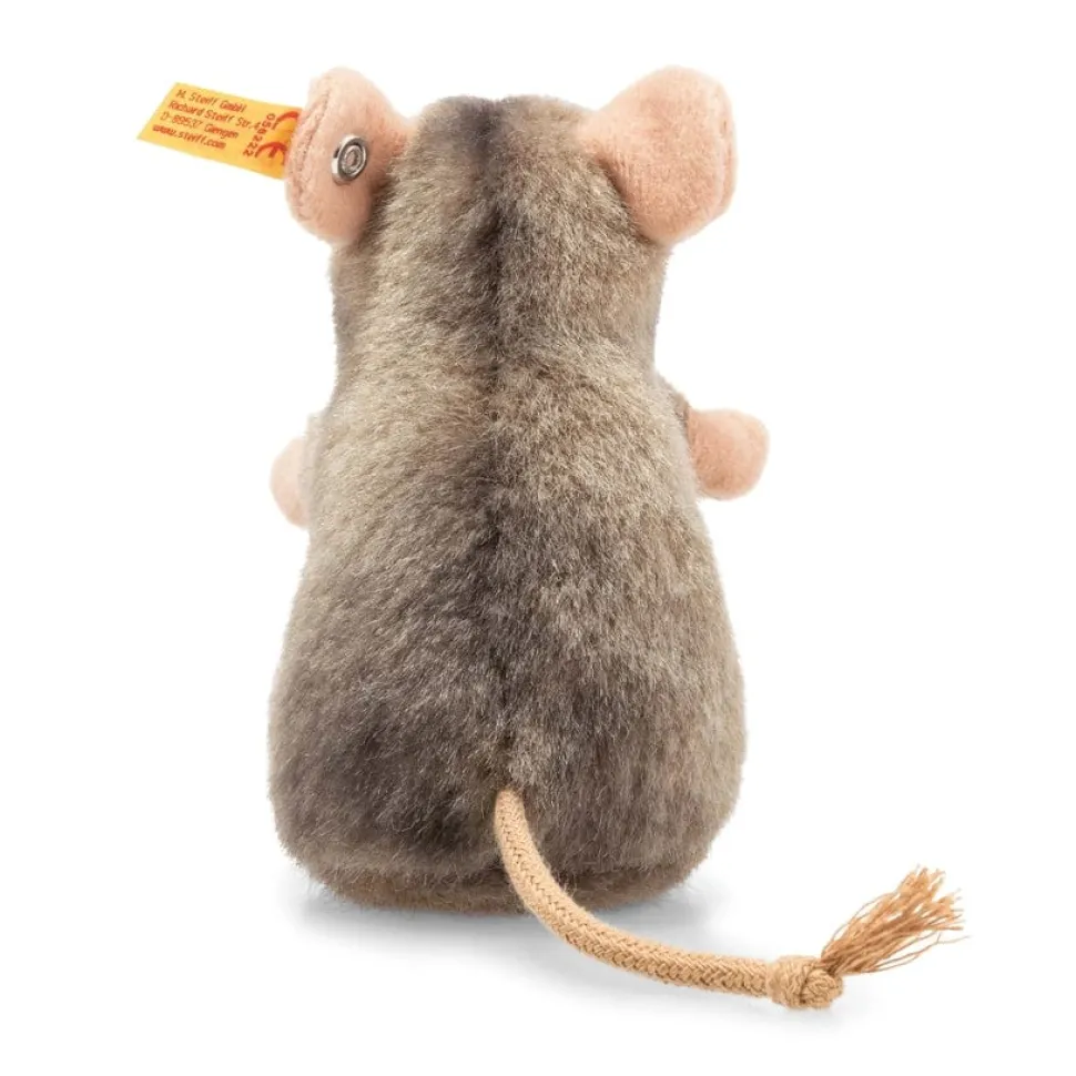 Plush Brown and White Mice by Steiff Handmade