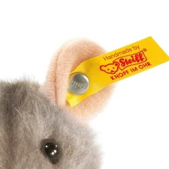 Plush Brown and White Mice by Steiff Handmade