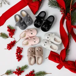 Plush Cat Slippers Super Soft & Comfortable