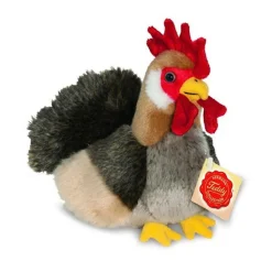 Plush Chickens Hen and Rooster Eco Friendly by Teddy Hermann Cute! brown 16 cm