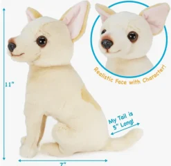 Plush Chihuahua Stuffed Puppy Dog Minerva